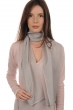 Cachemire et Soie pull femme scarva gris perle 170x25cm